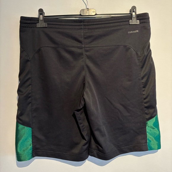 2007 NBA Boston Celtics Adidas Practice Shorts Black Small Vintage - Picture 5 of 11